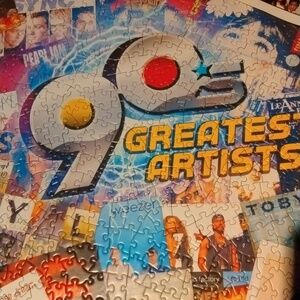 Puzzle 90's Greatest Artist 1000 pieces